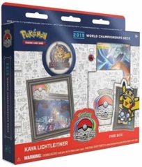 Pokemon 2019 World Championships Deck - Kaya Lichtleitner (Fire Box)